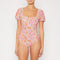 Marina West Swim Floral Puff Sleeve One-Piece